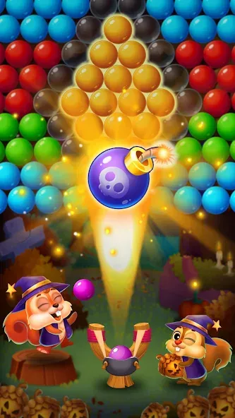 Скачать Bubble Shooter Rescue (Мод: Много денег) на Андроид — скриншот 5