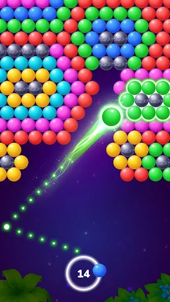 Bubble Shooter Tale: Ball Game (Мод Много денег) — скриншот 3 Bubble Shooter Tale: Ball Game (Мод Много денег) — скриншот 3