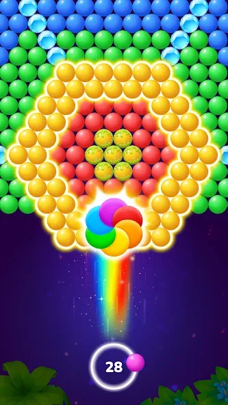 Bubble Shooter Tale: Ball Game (Мод Много денег) — скриншот 5