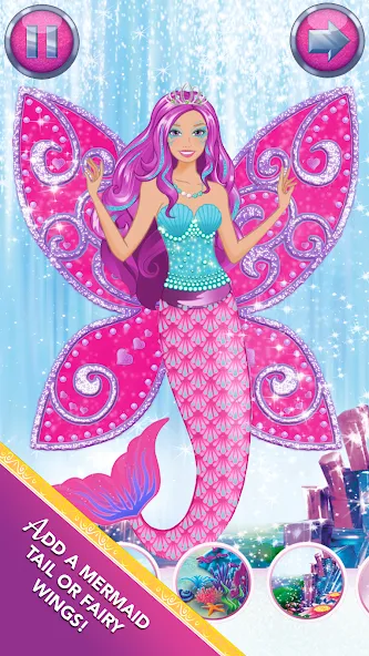 Скачать Barbie Magical Fashion — Последняя версия (Все открыто) — скриншот 4