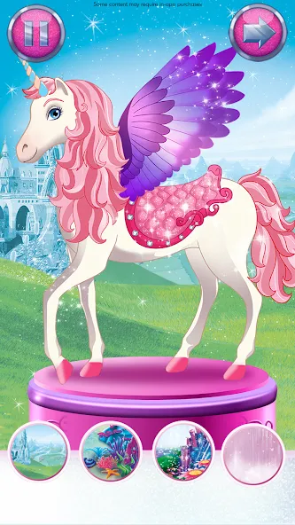 Скачать Barbie Magical Fashion — Последняя версия (Все открыто) — скриншот 5