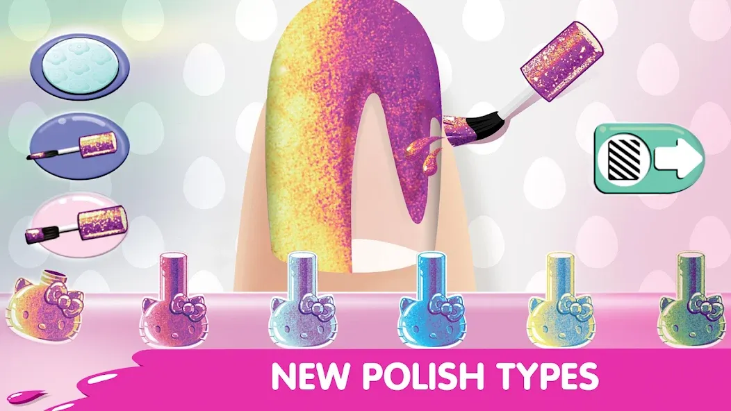 Скачать Hello Kitty Nail Salon — Последняя версия (Все открыто) — скриншот 5