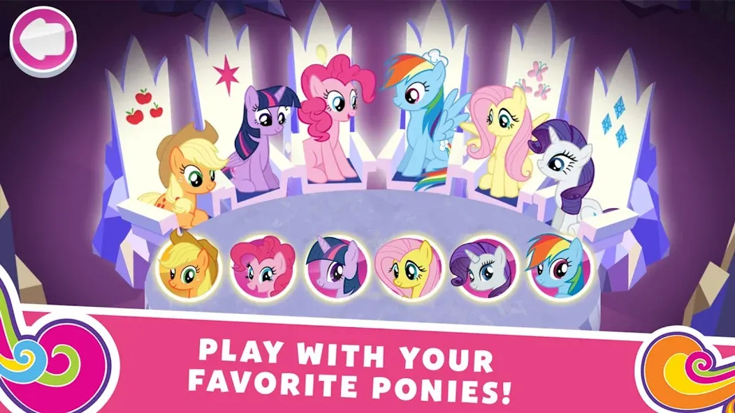 Скачать My Little Pony: Harmony Quest на Андроид — Все разблокировано — скриншот 1
