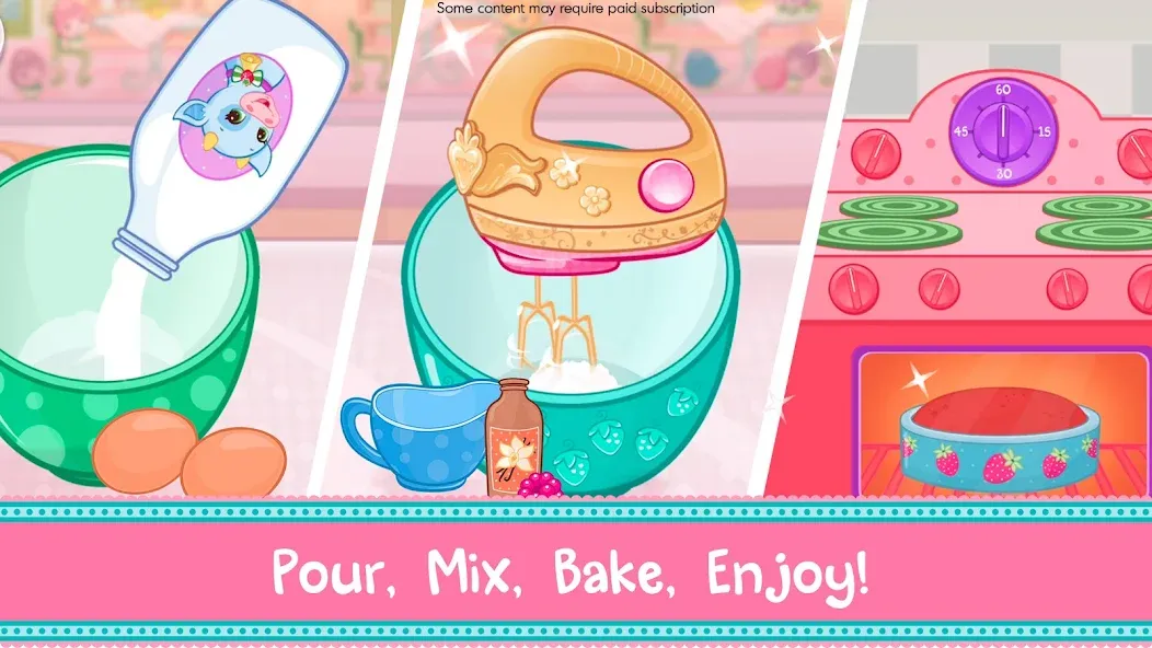 Strawberry Shortcake Bake Shop — Мод: Все рецепты разблокированы — скриншот 2