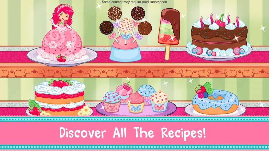 Strawberry Shortcake Bake Shop — Мод: Все рецепты разблокированы — скриншот 3