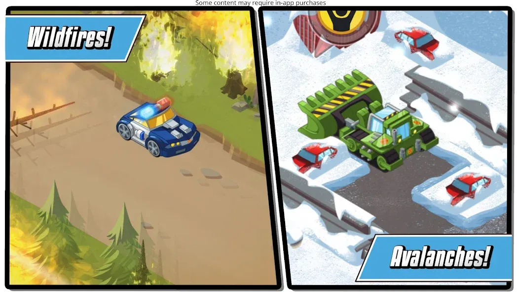 Transformers Rescue Bots: Hero на Андроид — Мод Все герои и уровни открыты — скриншот 5