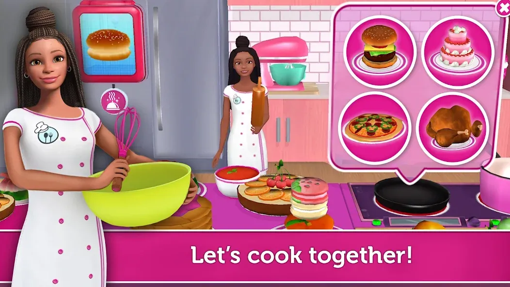 Barbie Dreamhouse Adventures (Мод Всё открыто) — скриншот 2