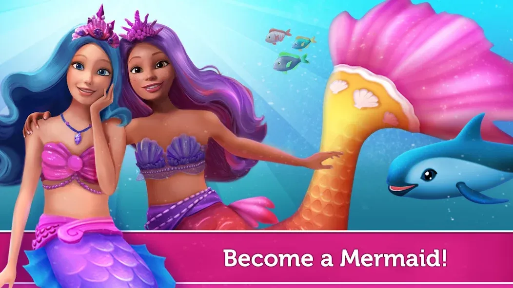 Barbie Dreamhouse Adventures (Мод Всё открыто) — скриншот 4