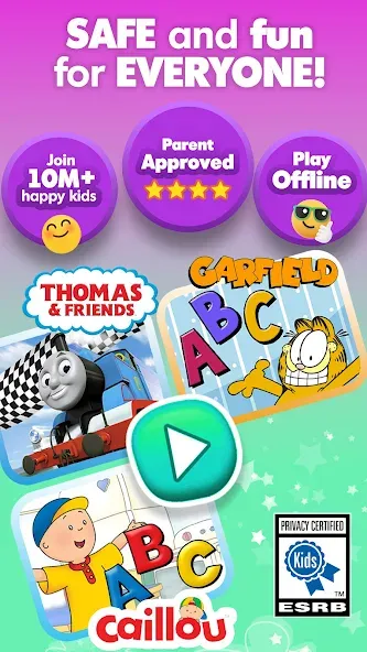 Budge World - Kids Games 2-7 MOD APK — Все игры и подписка разблокированы — скриншот 3