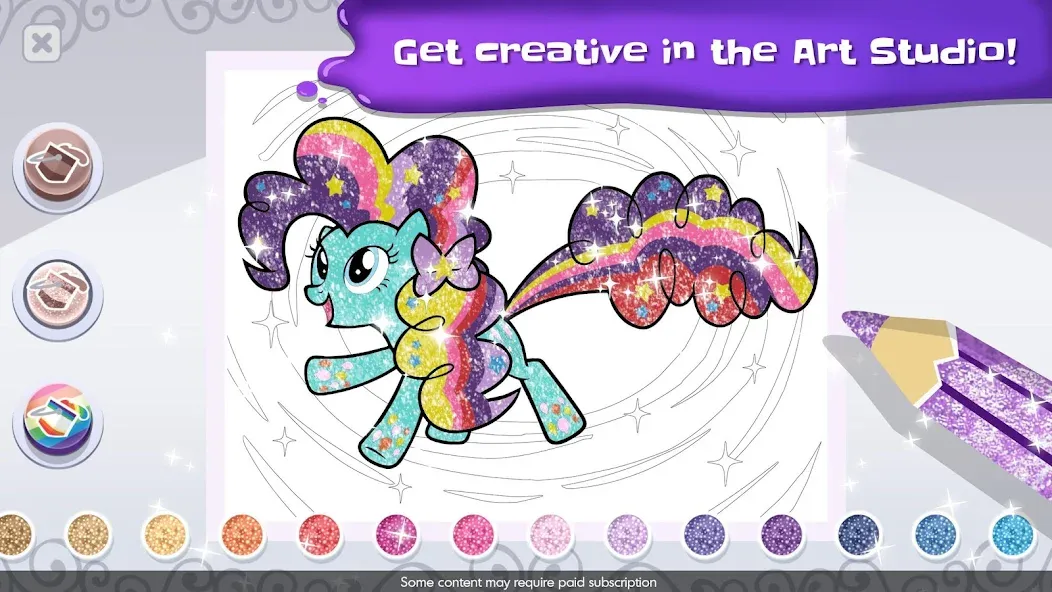Скачать My Little Pony Color By Magic — Последняя версия (Все разблокировано) — скриншот 5