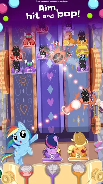 Скачать My Little Pony Pocket Ponies — Модификация Много денег и кристаллов — скриншот 1
