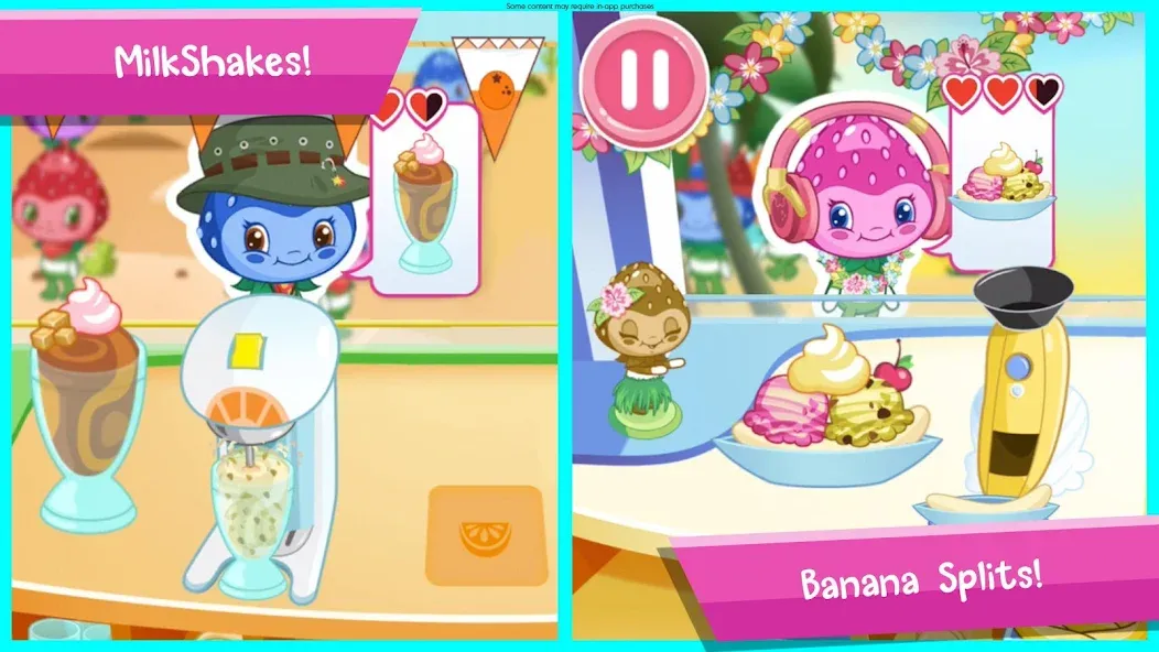 Скачать Strawberry Shortcake Ice Cream MOD APK — Много денег — скриншот 2