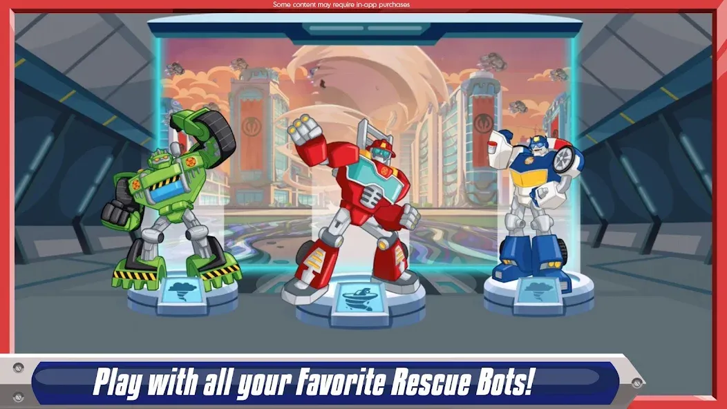 Transformers Rescue Bots: Dash MOD — Много денег и кристаллов на Андроид — скриншот 1