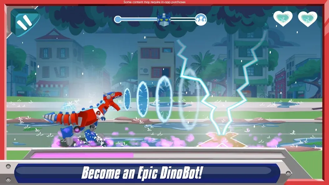 Transformers Rescue Bots: Dash MOD — Много денег и кристаллов на Андроид — скриншот 3