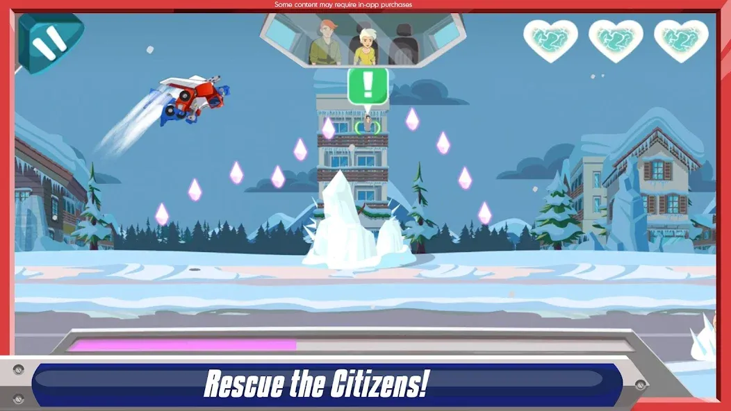 Transformers Rescue Bots: Dash MOD — Много денег и кристаллов на Андроид — скриншот 4