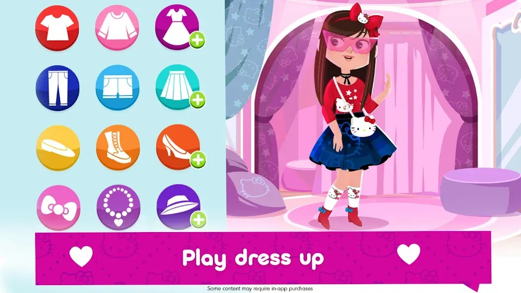 Hello Kitty Fashion Star MOD APK — Много денег — скриншот 2