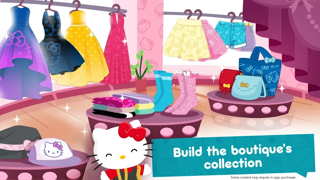 Hello Kitty Fashion Star MOD APK — Много денег — скриншот 4