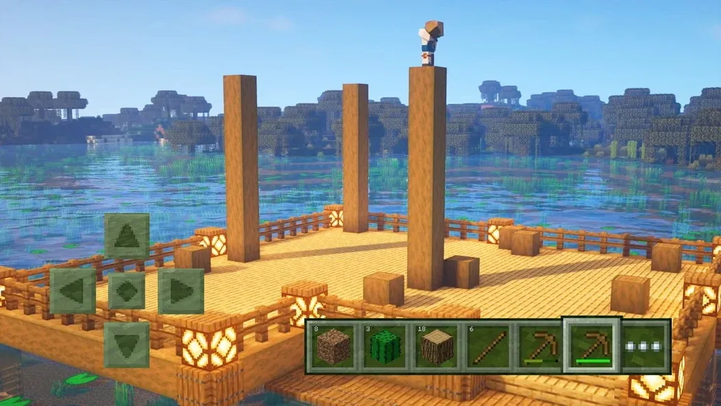 Скачать взломанную Craft World - Master Block 3D — Много денег — скриншот 3 Скачать взломанную Craft World - Master Block 3D — Много денег — скриншот 3