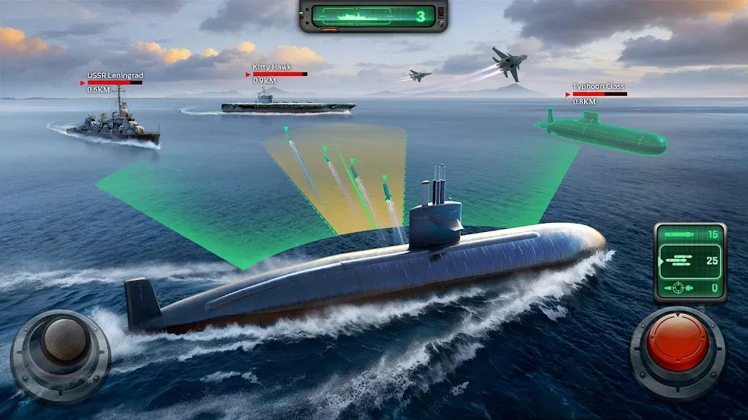 Sea War: Raid MOD APK — Много денег — скриншот 2