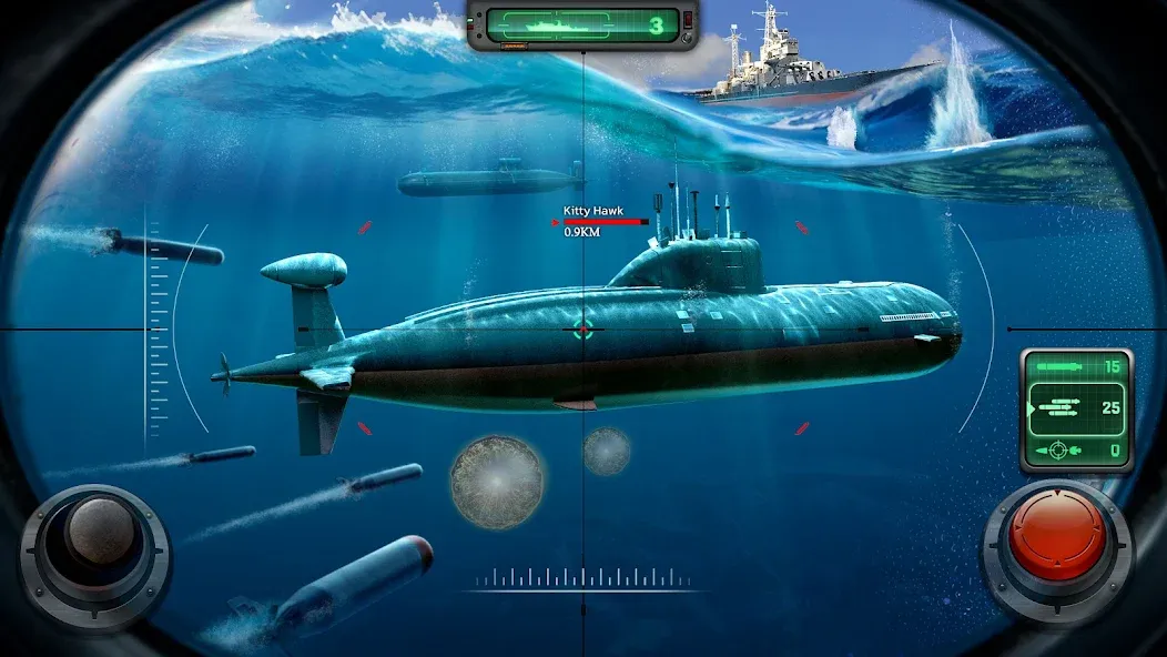 Sea War: Raid MOD APK — Много денег — скриншот 3