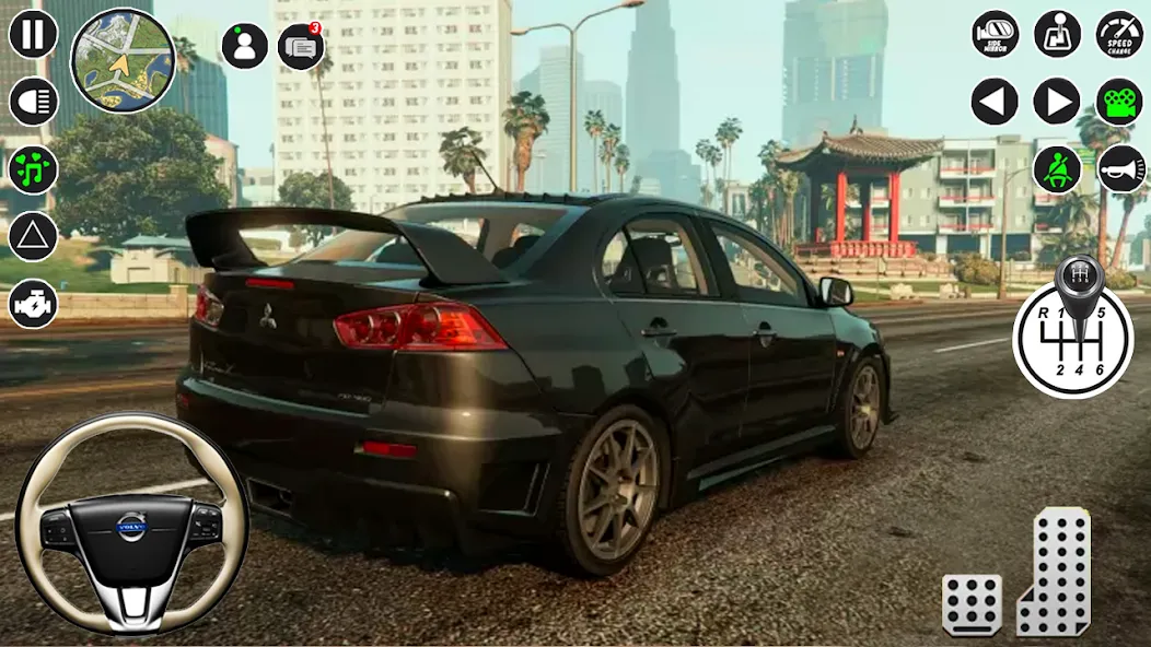 Скачать Modern Car Drive Glory Parking — Много денег и все машины открыты — скриншот 5