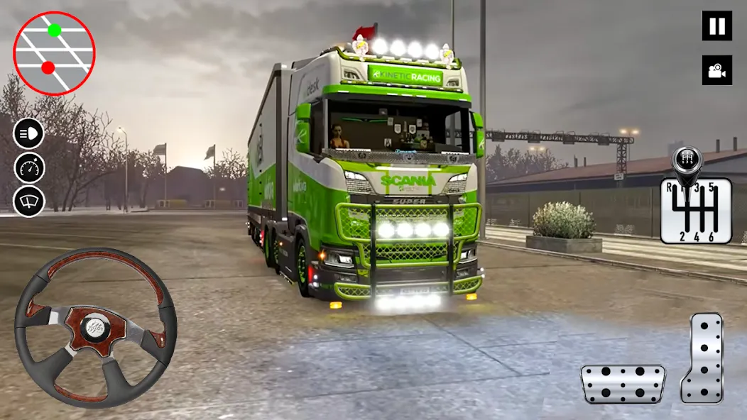 Скачать взломанную World Truck Grand Transport 3D — Много денег — скриншот 1