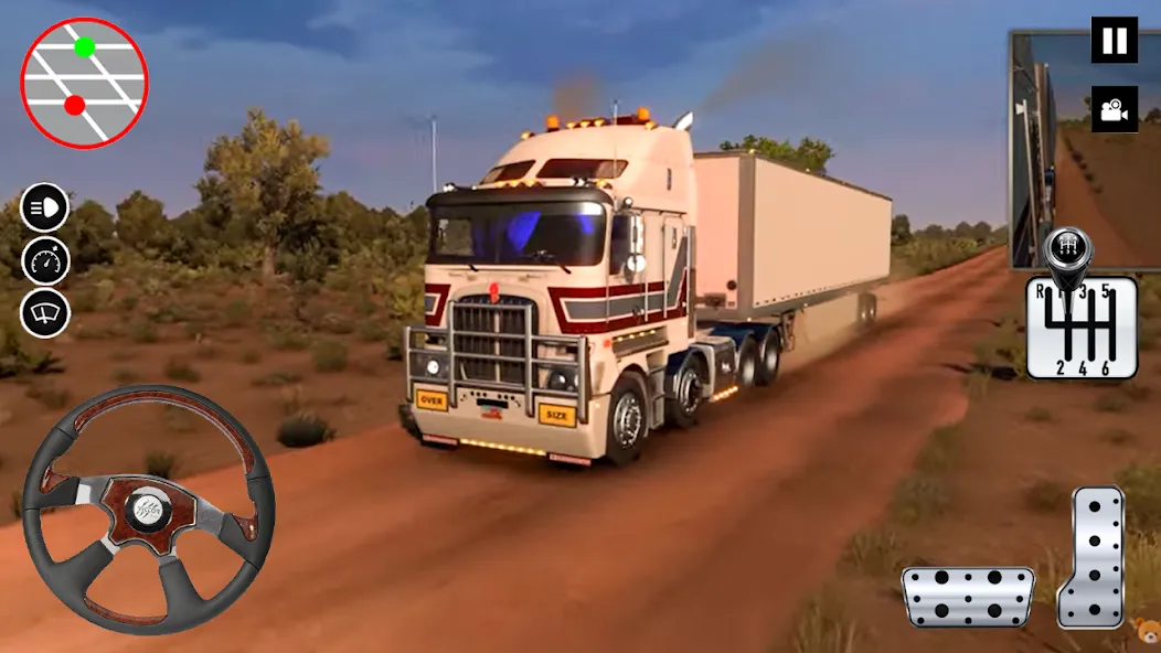 Скачать взломанную World Truck Grand Transport 3D — Много денег — скриншот 4