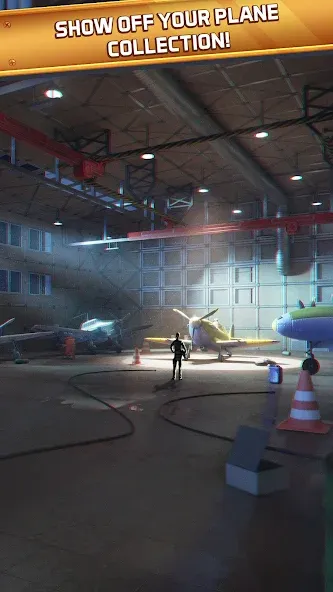 Idle Planes: Build Airplanes на Андроид — Много денег — скриншот 4