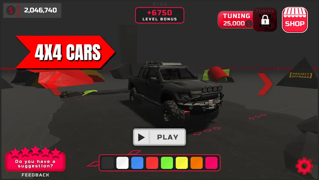 Project : Offroad — Много денег — скриншот 4