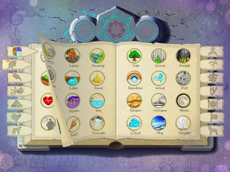 Doodle Alchemy на Андроид — Мод Все элементы открыты и нет рекламы — скриншот 1