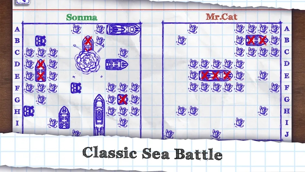Sea Battle (Мод Много денег и всё открыто) — скриншот 2