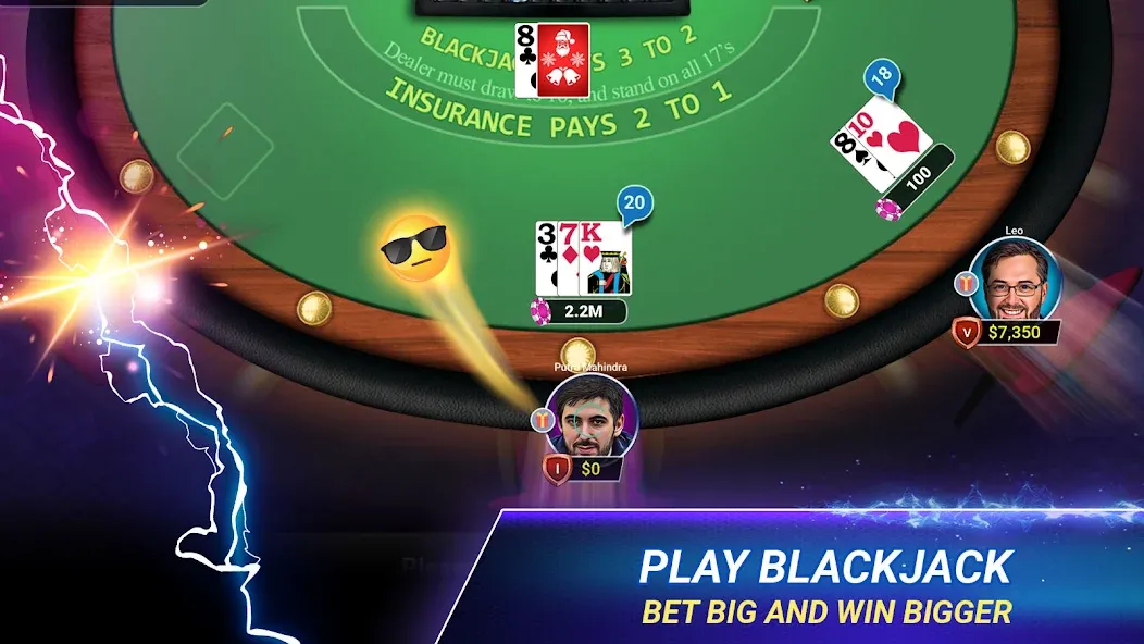 Скачать Poker Zmist - Offline & Online на телефон — Много денег — скриншот 3