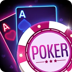 Poker Texas Holdem — Взломанная версия (Взлом на Бесконечные фишки)