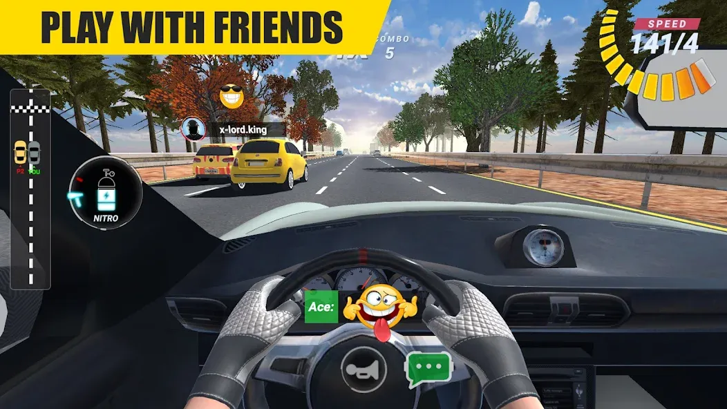 Скачать Racing Online:Car Driving Game — Много денег — скриншот 2