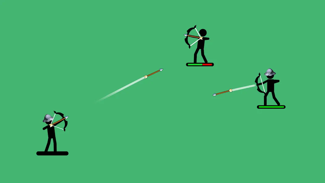 Скачать The Archers 2: Archer Game на Андроид — Много денег и кристаллов — скриншот 1