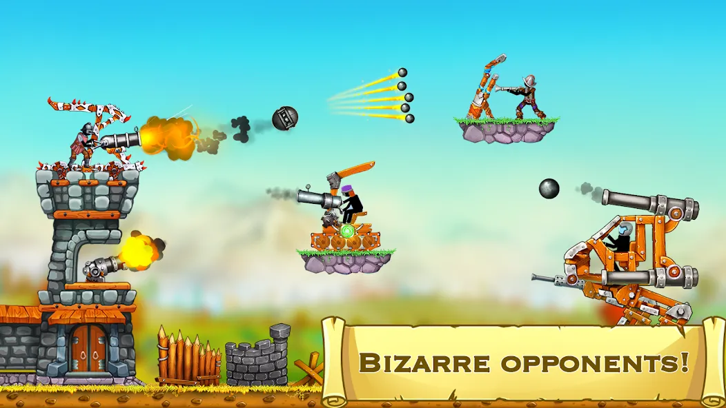 Взлом The Catapult 2 : bone masters — Много денег — скриншот 3