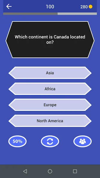 M Quiz (Мод Все вопросы открыты) — скриншот 3 M Quiz (Мод Все вопросы открыты) — скриншот 3
