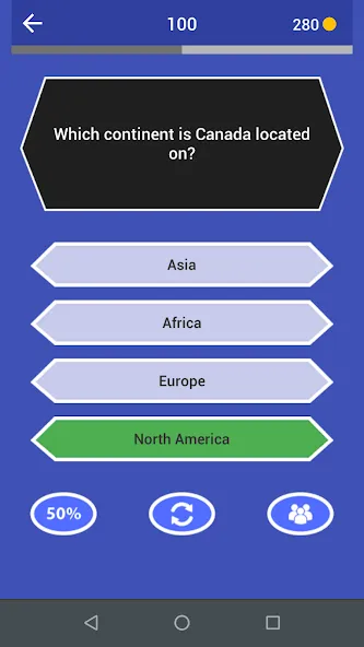 M Quiz (Мод Все вопросы открыты) — скриншот 4 M Quiz (Мод Все вопросы открыты) — скриншот 4