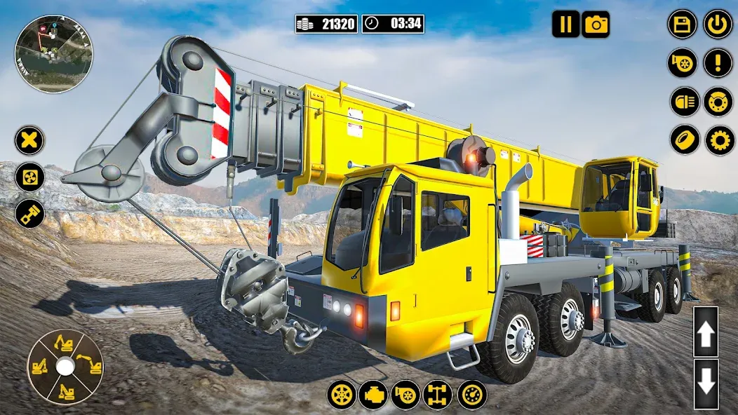 Скачать Construction Machine Real JCB (Мод: Много денег) на Андроид — скриншот 3
