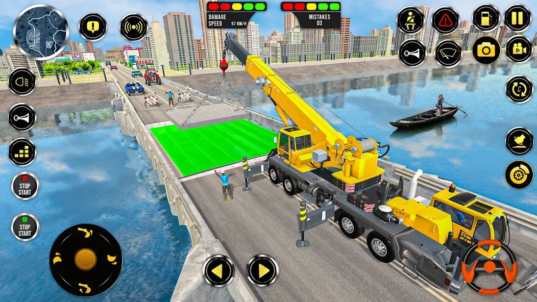 Скачать Construction Machine Real JCB (Мод: Много денег) на Андроид — скриншот 5