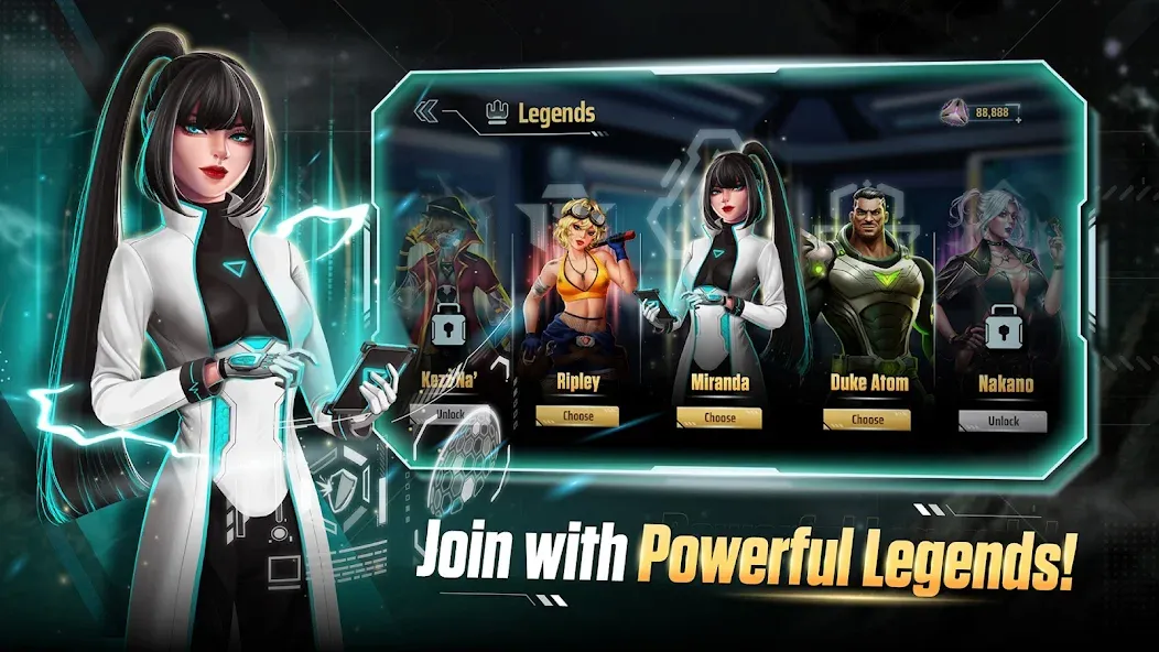 Скачать BiO-X MOD APK — Много денег и бессмертие — скриншот 1