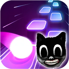 Cartoon cat - Hop tiles rush (Мод Все треки разблокированы)