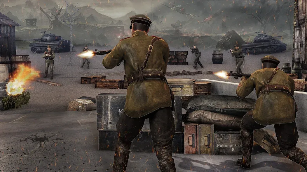Medal of War – WW2 Games 2024 — Мод: Много денег — скриншот 3