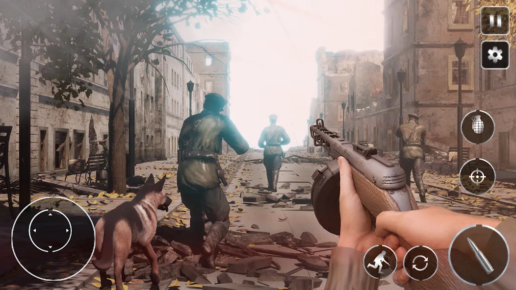 Скачать Call Of Courage : WW2 Shooting MOD APK — Много денег — скриншот 2