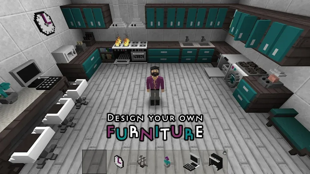 Survivalcraft 2 Day One MOD — Бессмертие на Андроид — скриншот 1 Survivalcraft 2 Day One MOD — Бессмертие на Андроид — скриншот 1