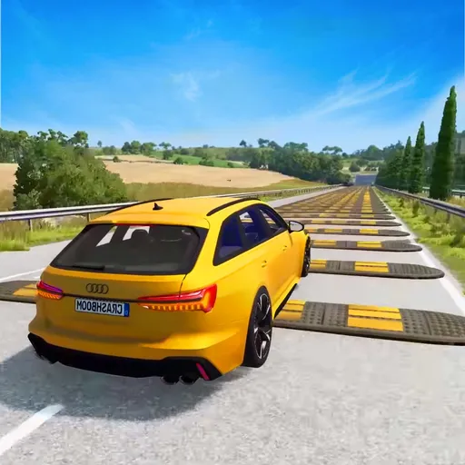 Скачать взлом Beam Drive Road Crash 3D Games на Андроид — Много денег — скриншот 1