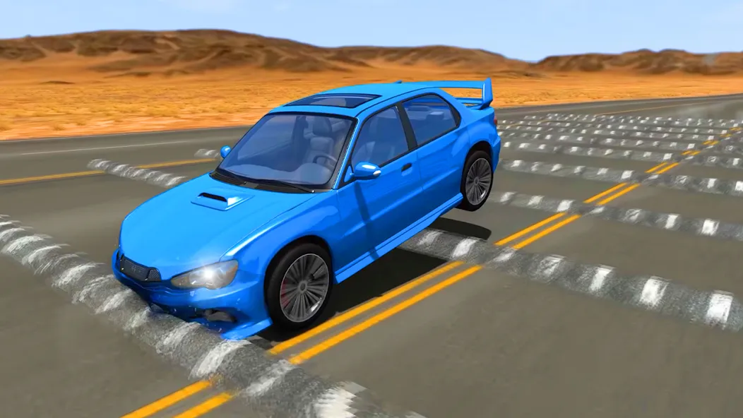 Скачать взлом Beam Drive Road Crash 3D Games на Андроид — Много денег — скриншот 2