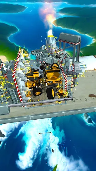 Car Crusher Kingdom (Мод Много денег) — скриншот 4