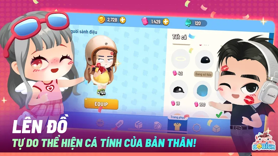 Ba Bich - Tien Len Mien Nam (Мод Много денег) — скриншот 3