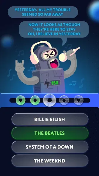 Music Robo Quiz — Мод: Все уровни открыты — скриншот 1